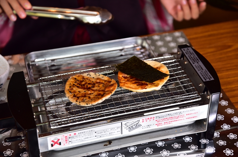 手焼きのお煎餅