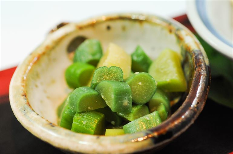 前菜…山ウドの味噌漬け