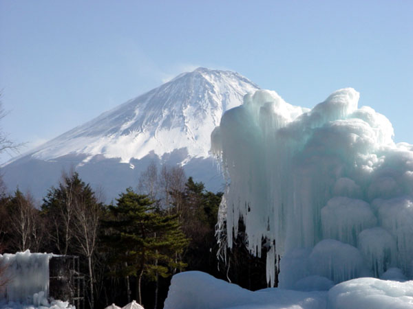 西湖樹氷まつり