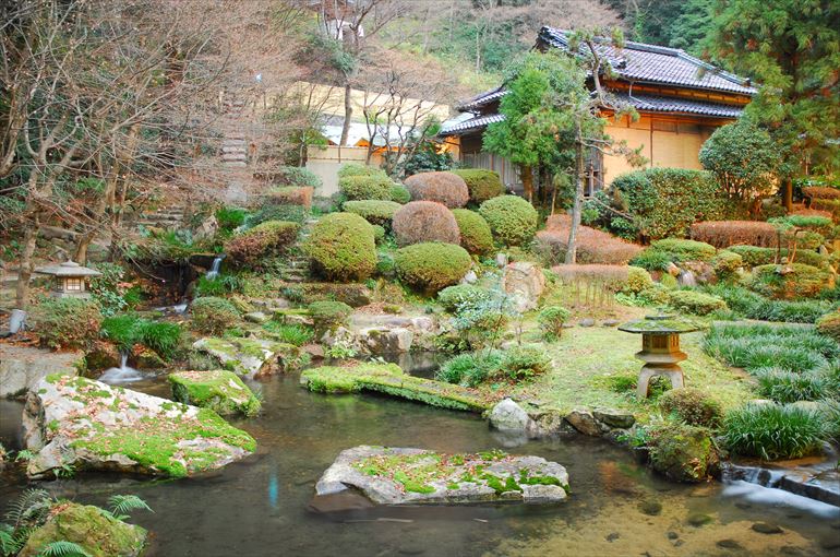 回遊式庭園「依水苑」・・・12月中旬撮影