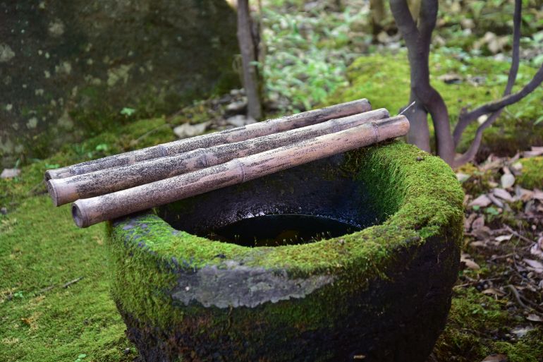 Inside the ryokan