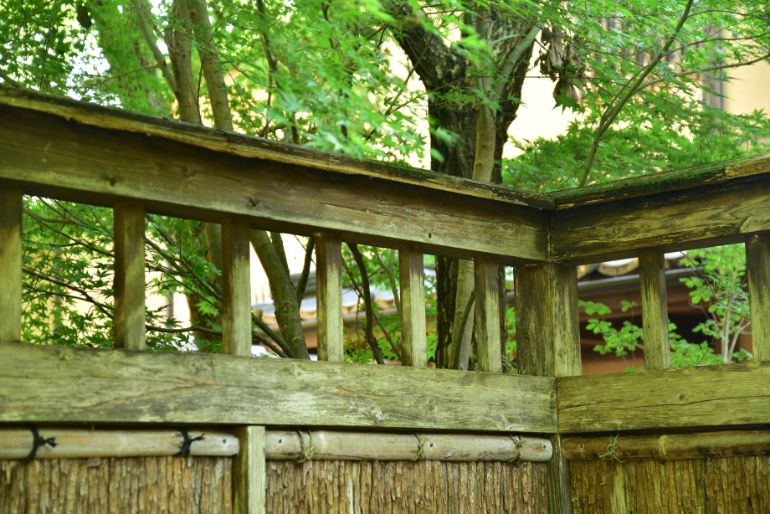 Inside the ryokan