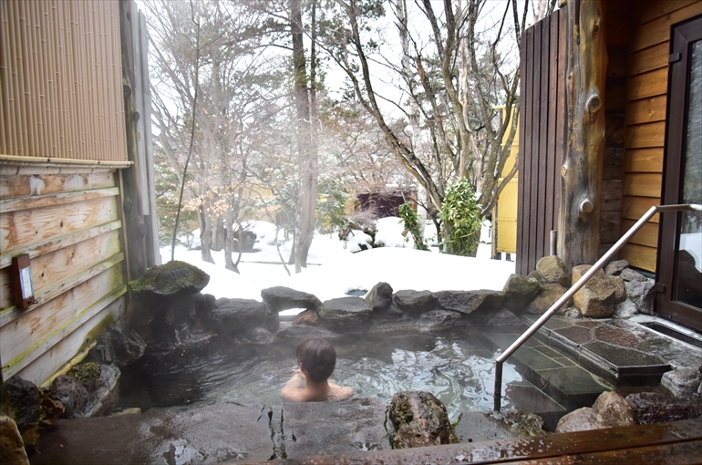 客室露天風呂