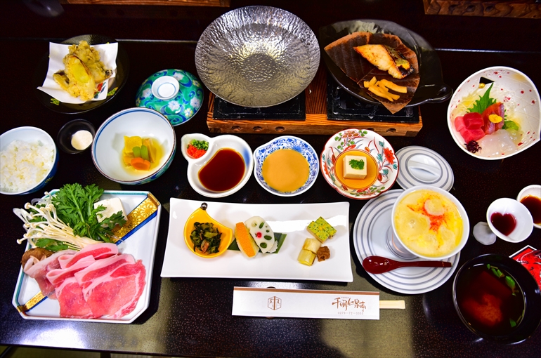 食ある日の夕食・豚しゃぶプラン(２月)