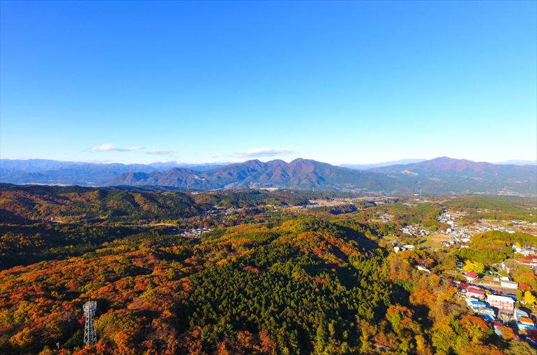 宿から望む風景（11月撮影）