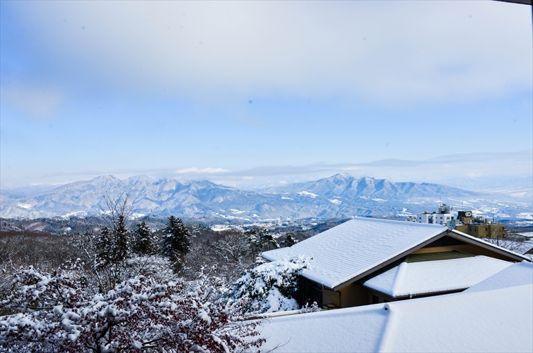 宿から望む風景(1月撮影) 1