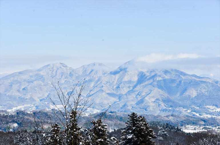 宿から望む風景(1月撮影) 2