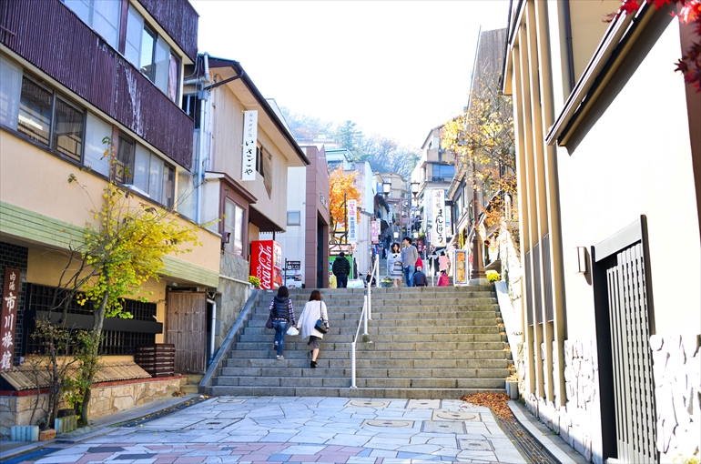 普段の石段街の風景1