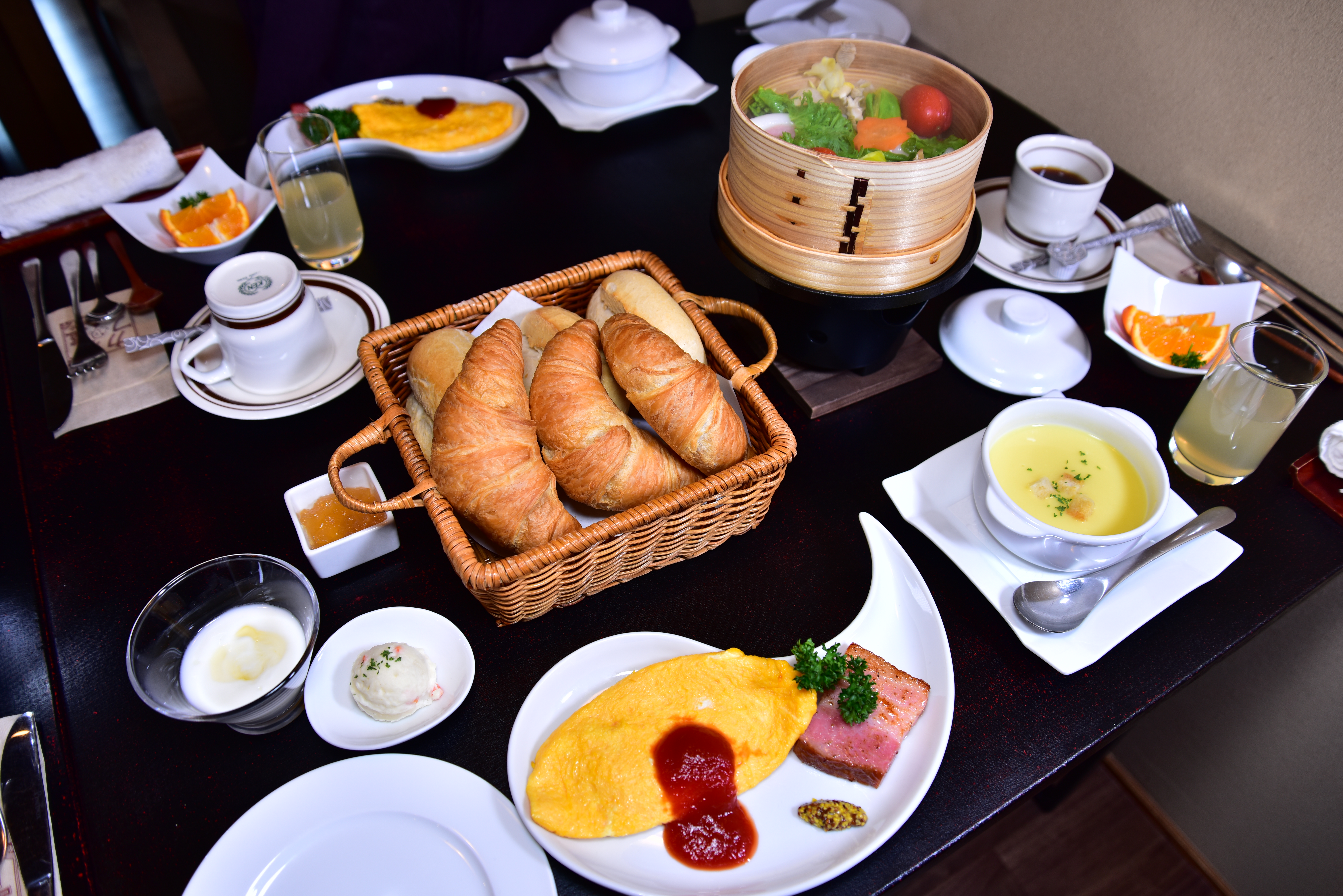 朝食～洋食（3月下旬取材）