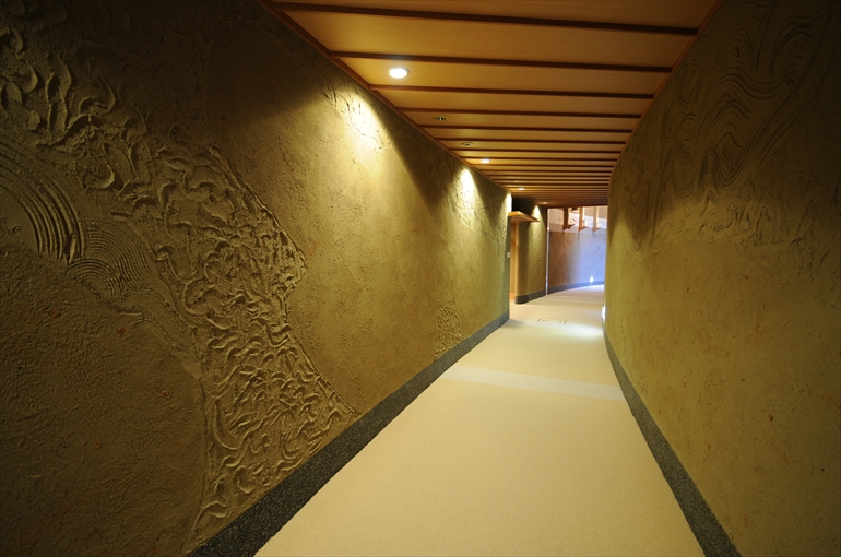 意匠の凝らされた京土壁