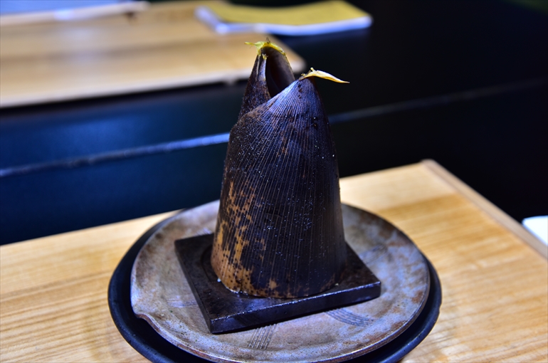 焼物「筍　木の芽味噌焼き」