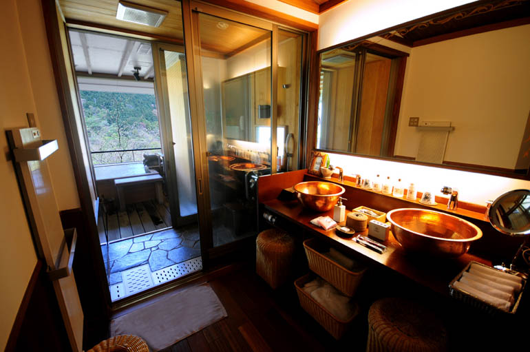 Hoshi type Guest room with open-air bath Ginga (3F, Western-style room) 4