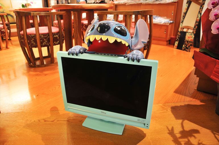 スティッチ型テレビ