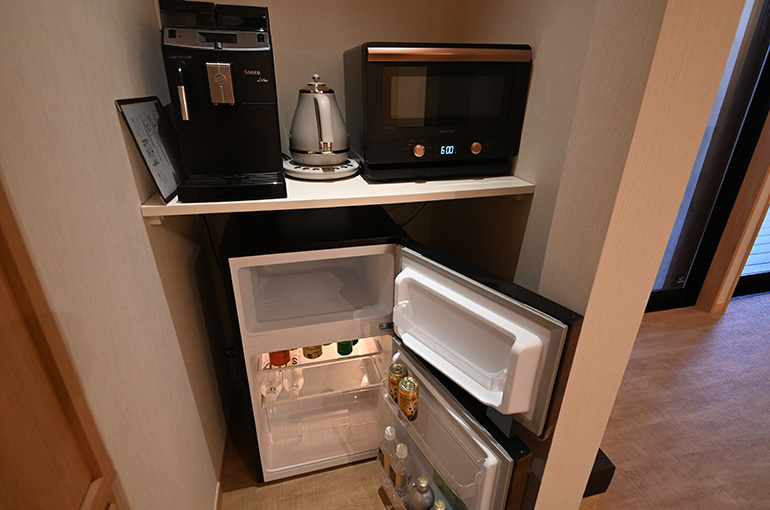 豪華な客室備品