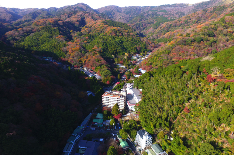 「山翠楼 SANSUIROU」の周辺（12月撮影）