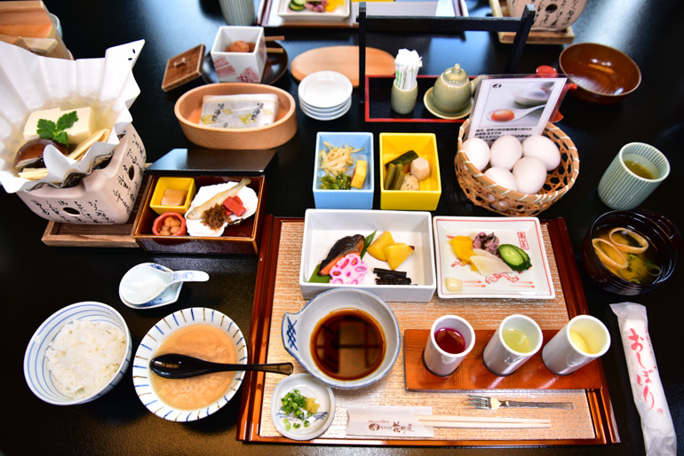 朝食の一例