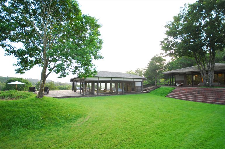 宿泊用ヴィラ「天空」の全景