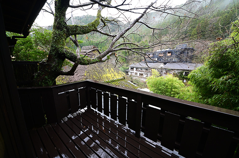 「けやき」のオープンテラス