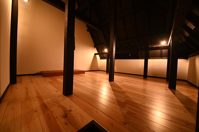 「けやき」の屋根裏部屋