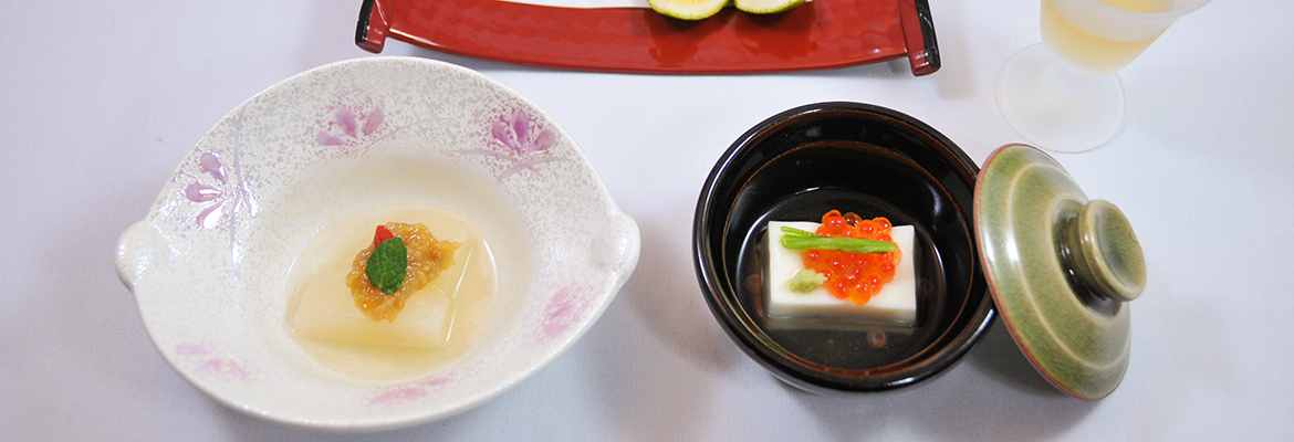 地産地消と美味しさにこだわる創作懐石