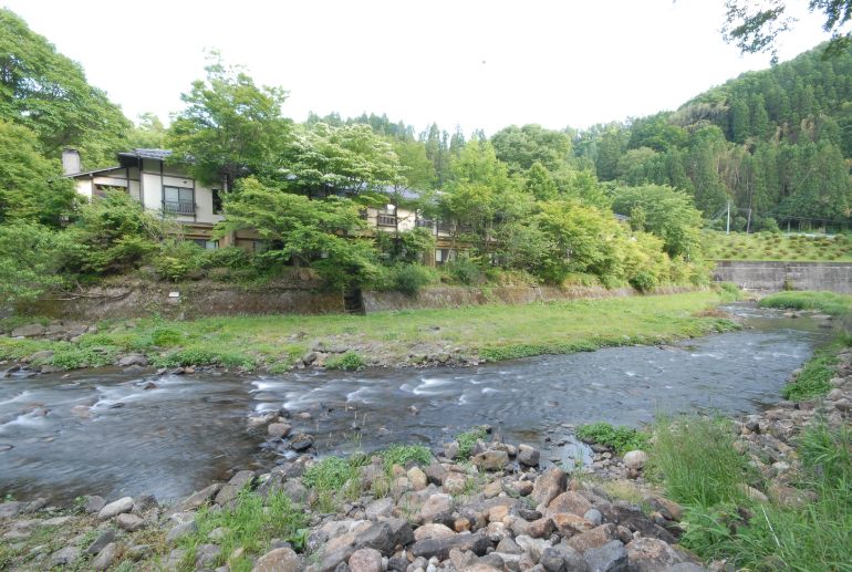 黒川温泉の街並み
