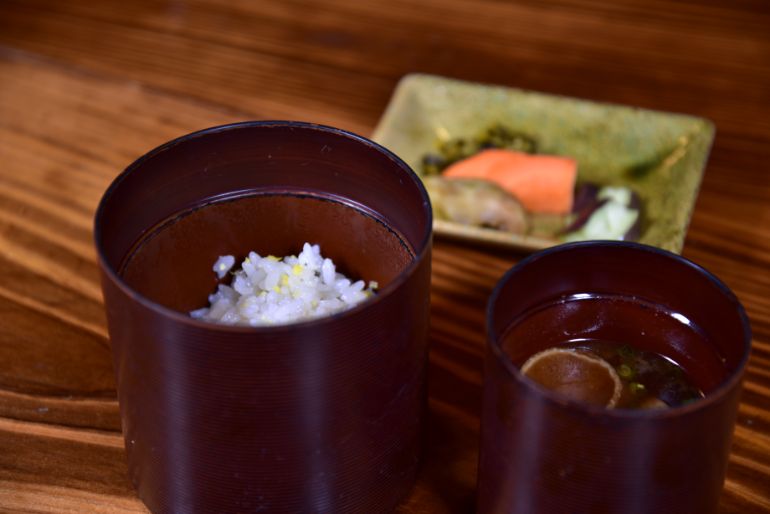 飯物「玉蜀黍御飯」