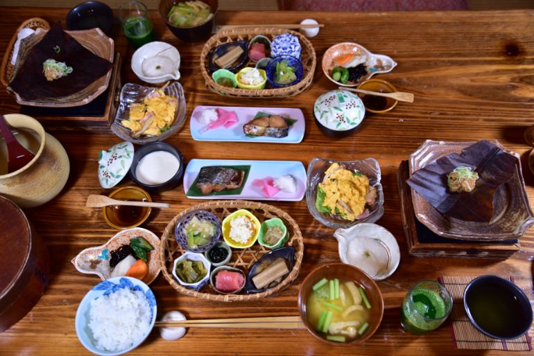 朝食の一例（11月）