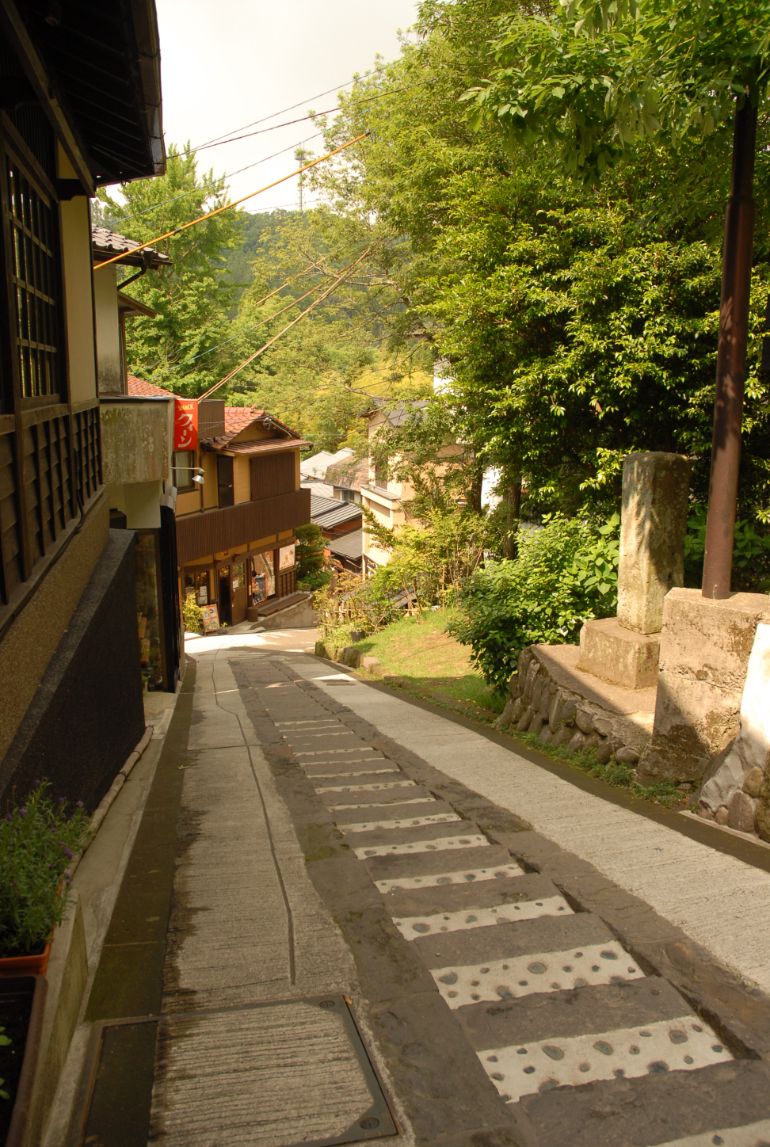 黒川温泉の街並み