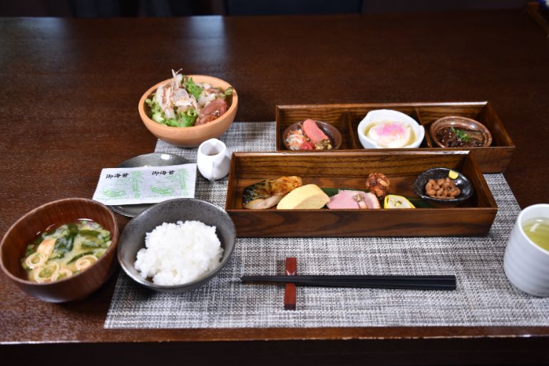 ある日の朝食（和食）
