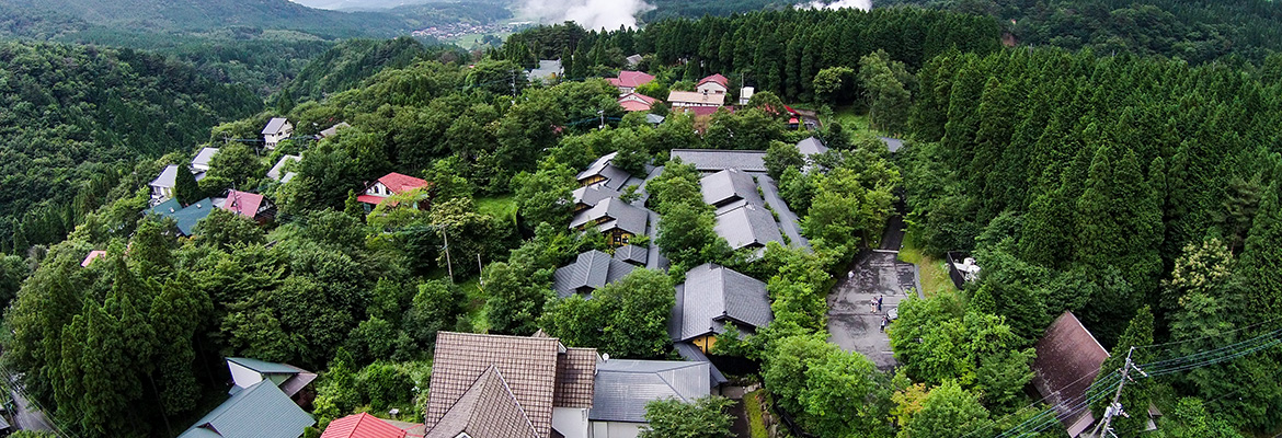 大分県  筋湯温泉   『山あいの宿　喜安屋』