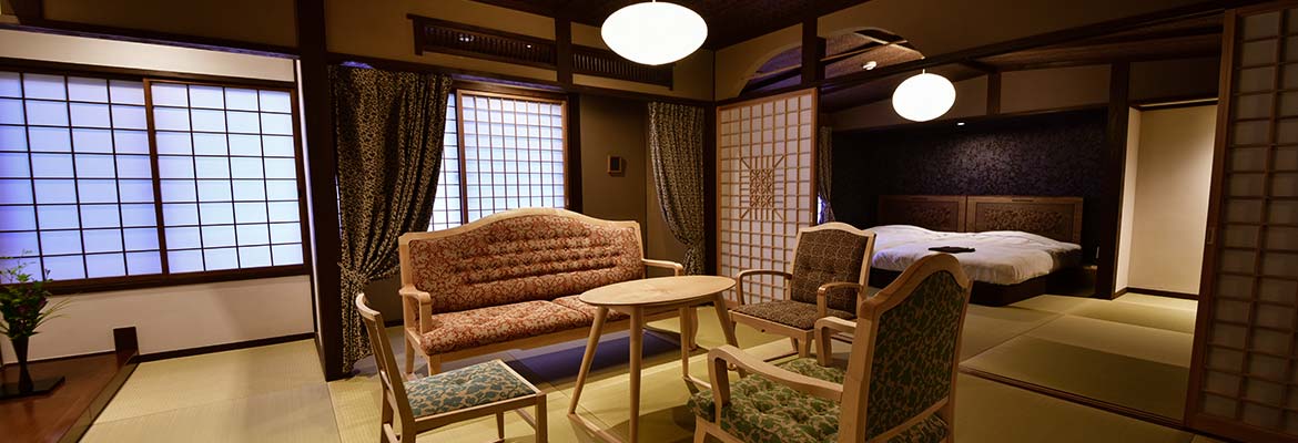 Place to stay for adults filled with wabi-sabi atmosphere 