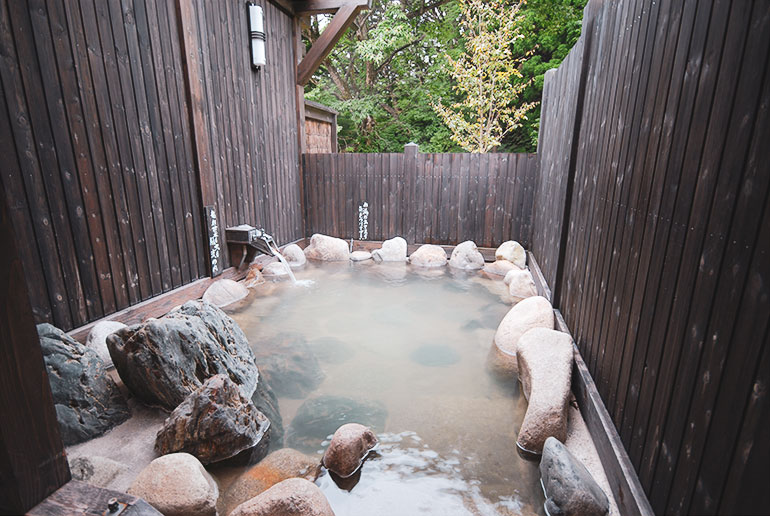 湯の宿　元湯くらぶ-貸切露天風呂