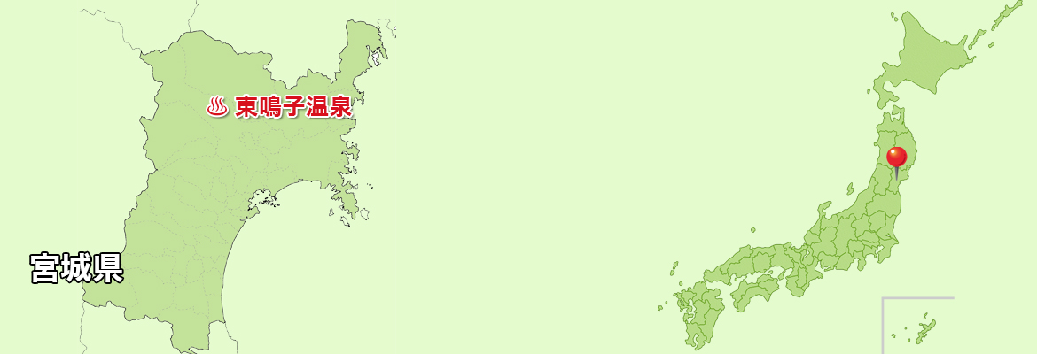 宮城県地図